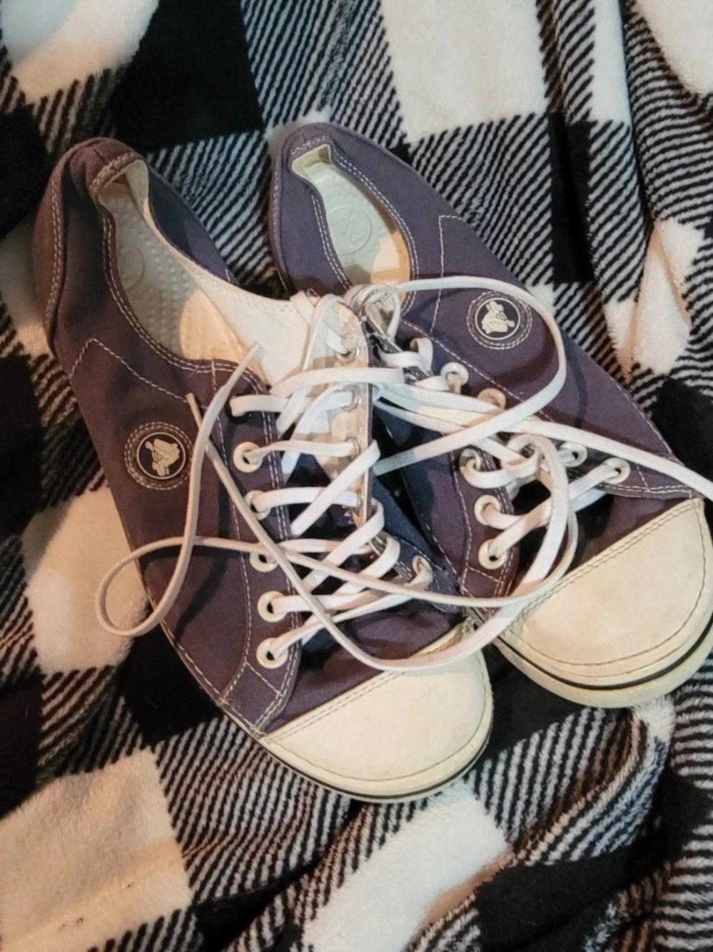 Rare croc sneakers. Womens Size 11